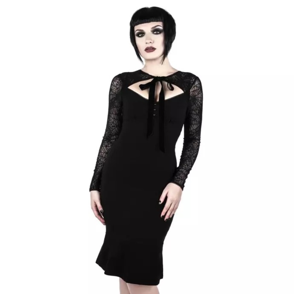Killstar Bat To The Bone Spider Web Dress